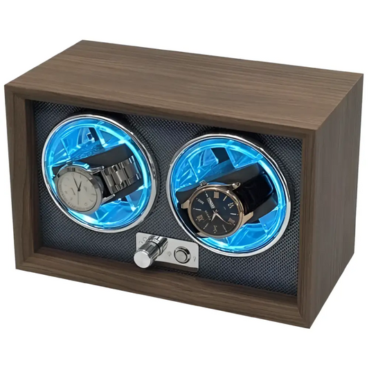 Watch Winder  2 watches - Carica Orologio (28x17x20cm)